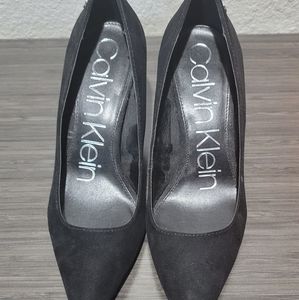 Like New Black Calvin Klein Nilly Heels